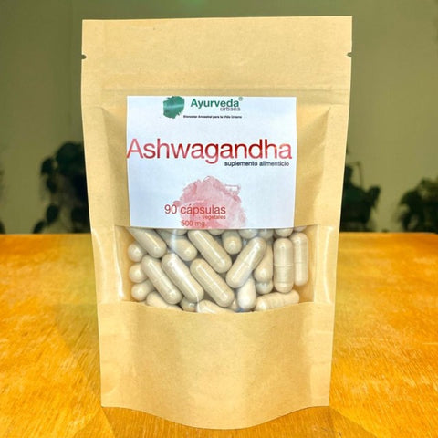 Ashwagandha orgánico 90 cápsulas vegetales
