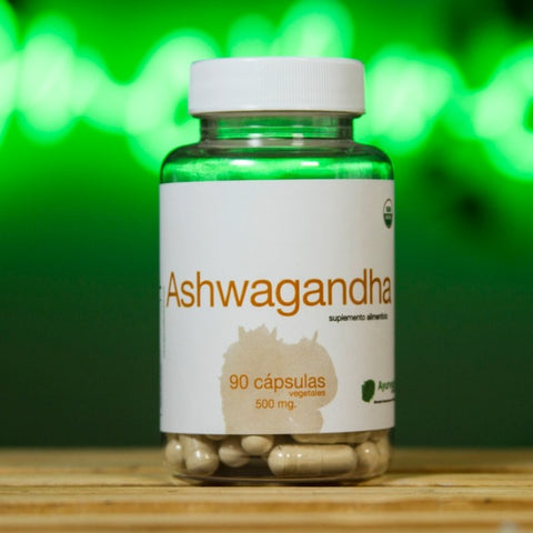 Ashwagandha orgánico 90 cápsulas vegetales