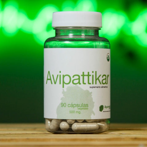 Avipattikar orgánico 90 cápsulas vegetales