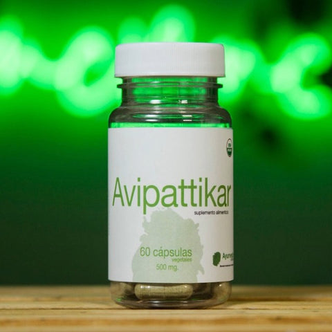 Avipattikar orgánico 60 cápsulas vegetales