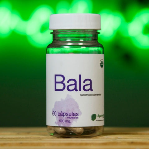 Bala orgánico 60 cápsulas vegetales