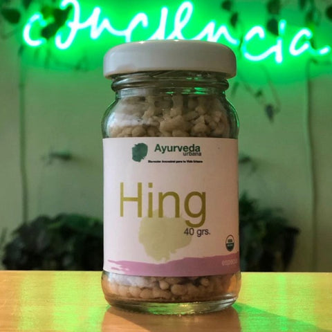 Asafétida (Hing) orgánica en resina 40 g
