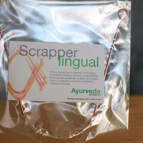 Raspador Lingual de Cobre