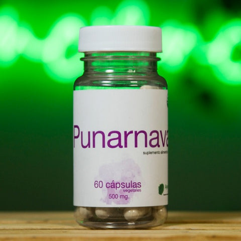 Punarnava orgánico 60 cápsulas vegetales