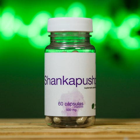 Shankapushpi orgánico 60 cápsulas vegetales